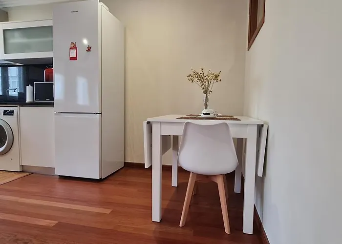 Estudio Centrico Con Terraza Lägenhet Xinzo de Limia