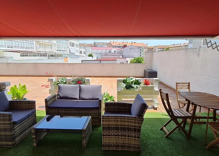 Апартаменты Estudio Centrico Con Terraza Хинсо-де-Лимия